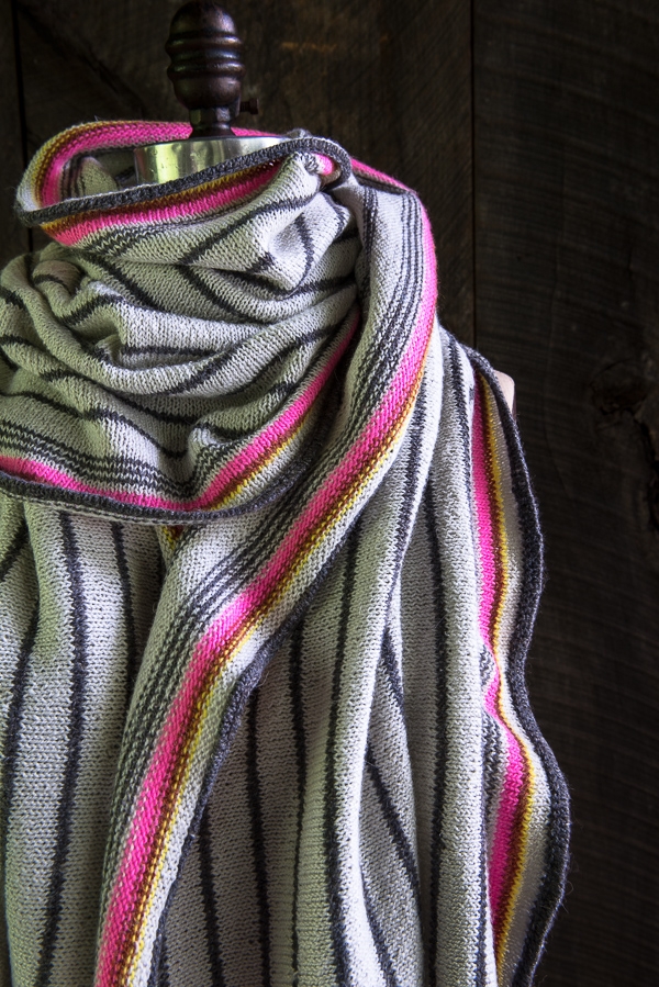 Ticking Stripe Wrap | Purl Soho