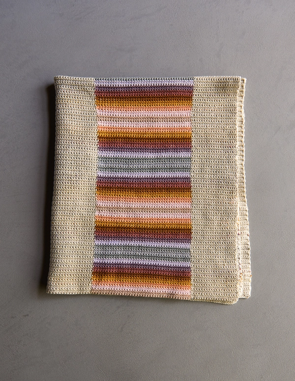 Stacked Coins Blanket | Purl Soho