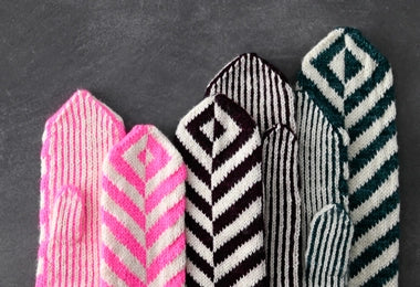 Ainur Berkimbayeva For Purl Soho: Herringbone Mittens