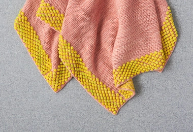 Bobble Border Blanket