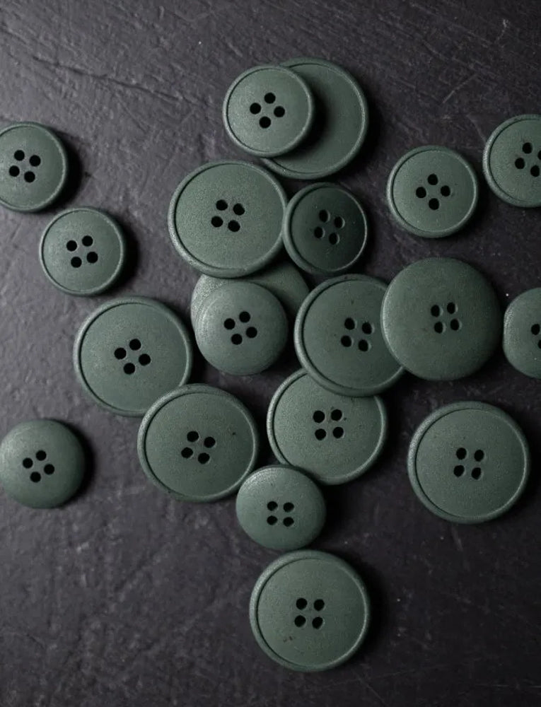 Hemp Button, Campania Green