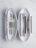 Compact 4-in-1 Battery-Free Fabric Shaver & Lint Brush