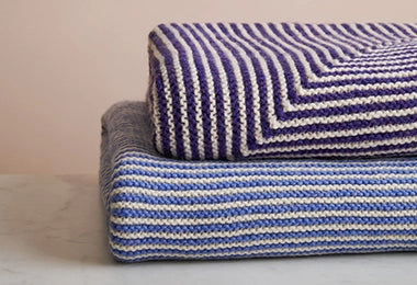 Little Mitered Stripes Blanket