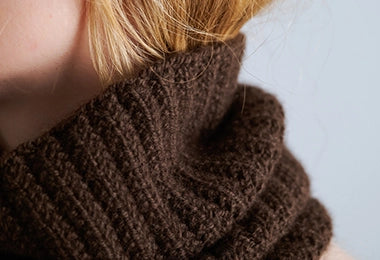 Mistake Rib Cowl In Simply Yak