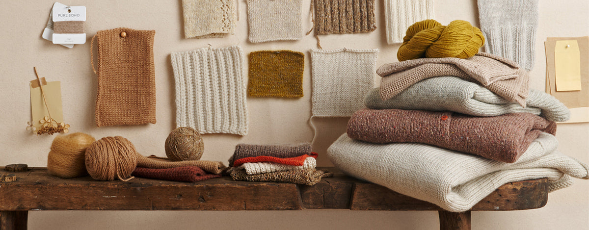 Beautiful yarn for knitting, including Andean highland wool yarn, cashmere yarn, and more.