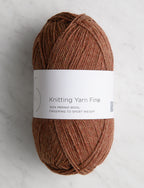Knitting Yarn Fine, Acorn Brown