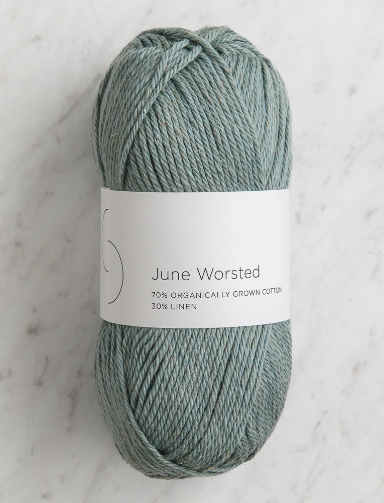June Worsted, Aloe Green