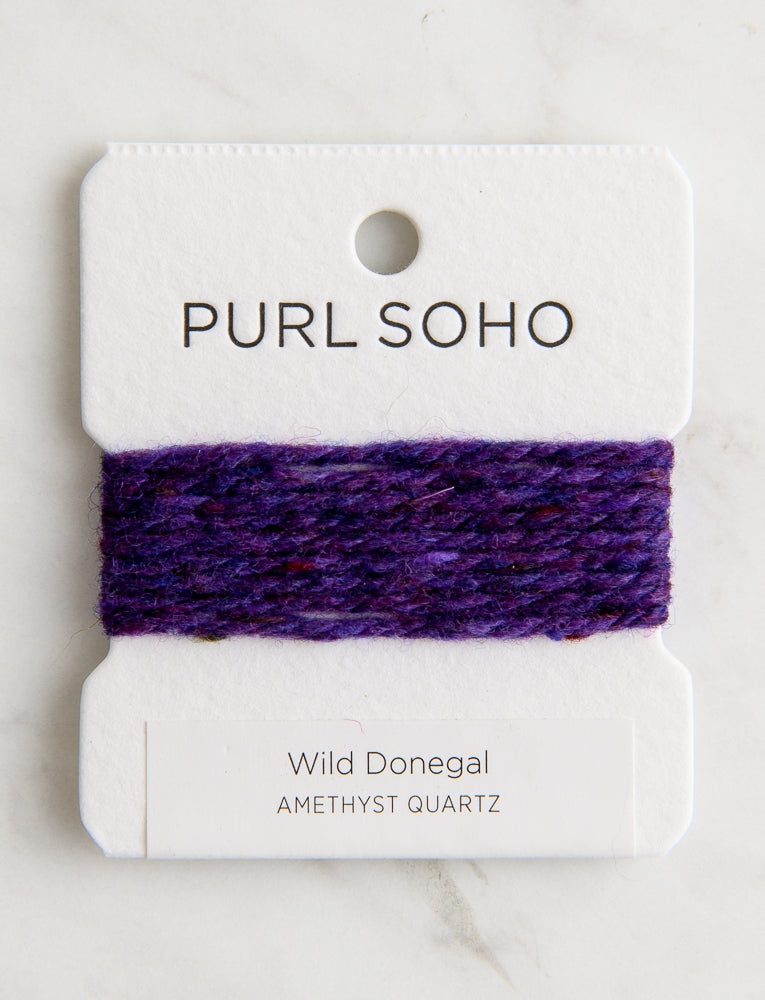 Wild Donegal Color Cards, Amethyst Quartz