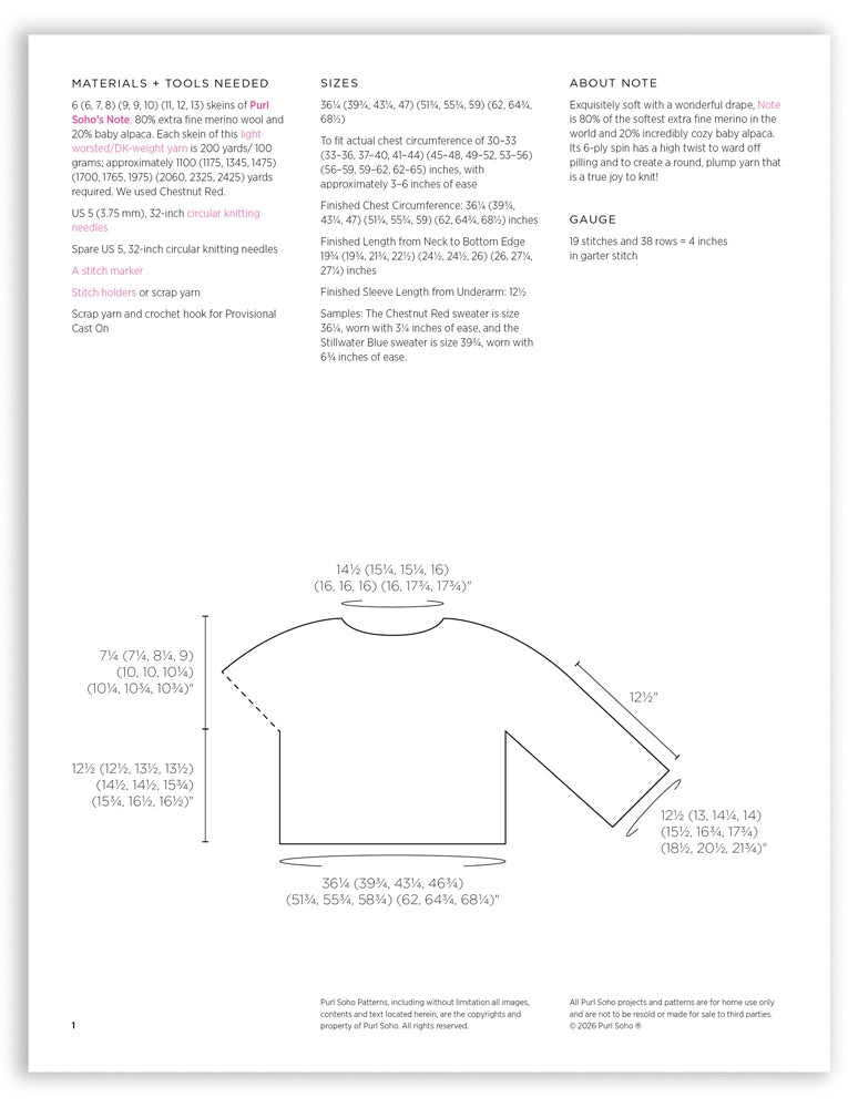 Aperture Pullover