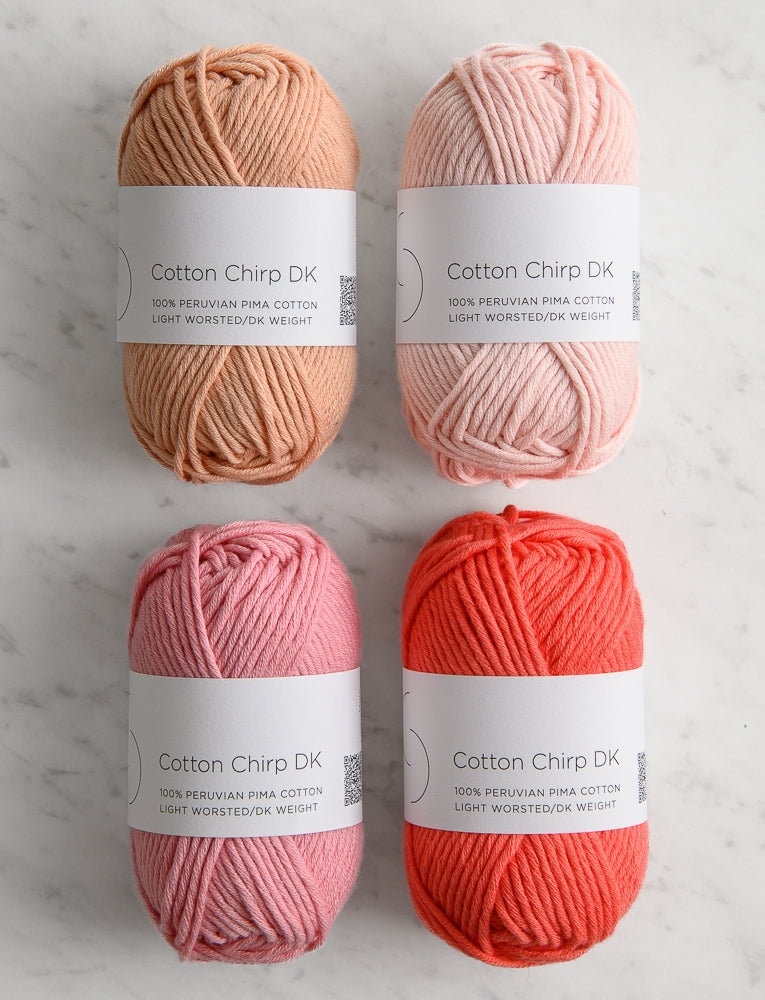 Cotton Chirp DK Minis, Apple Blossom
