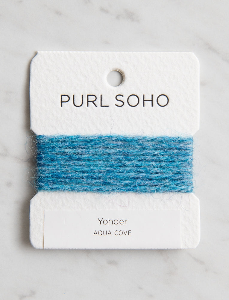 Yonder Color Cards, Aqua Cove