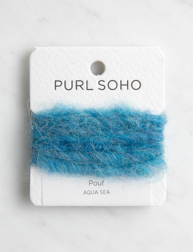 Pouf Color Cards, Aqua Sea