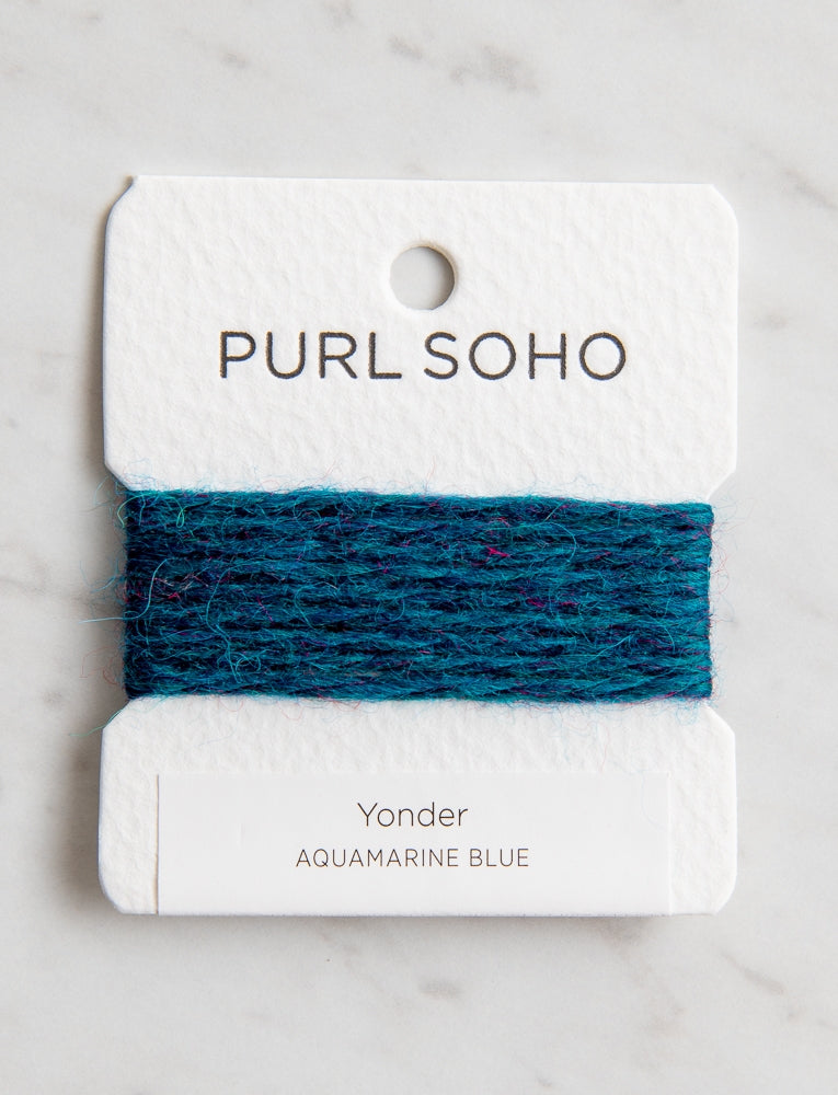 Yonder Color Cards, Aquamarine Blue