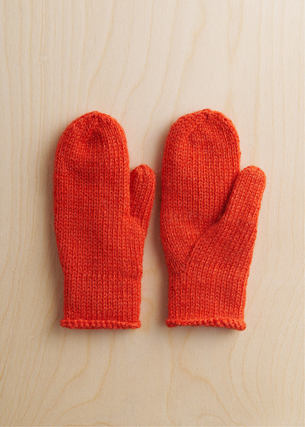 Arched Gusset Mittens In Knitting Yarn DK
