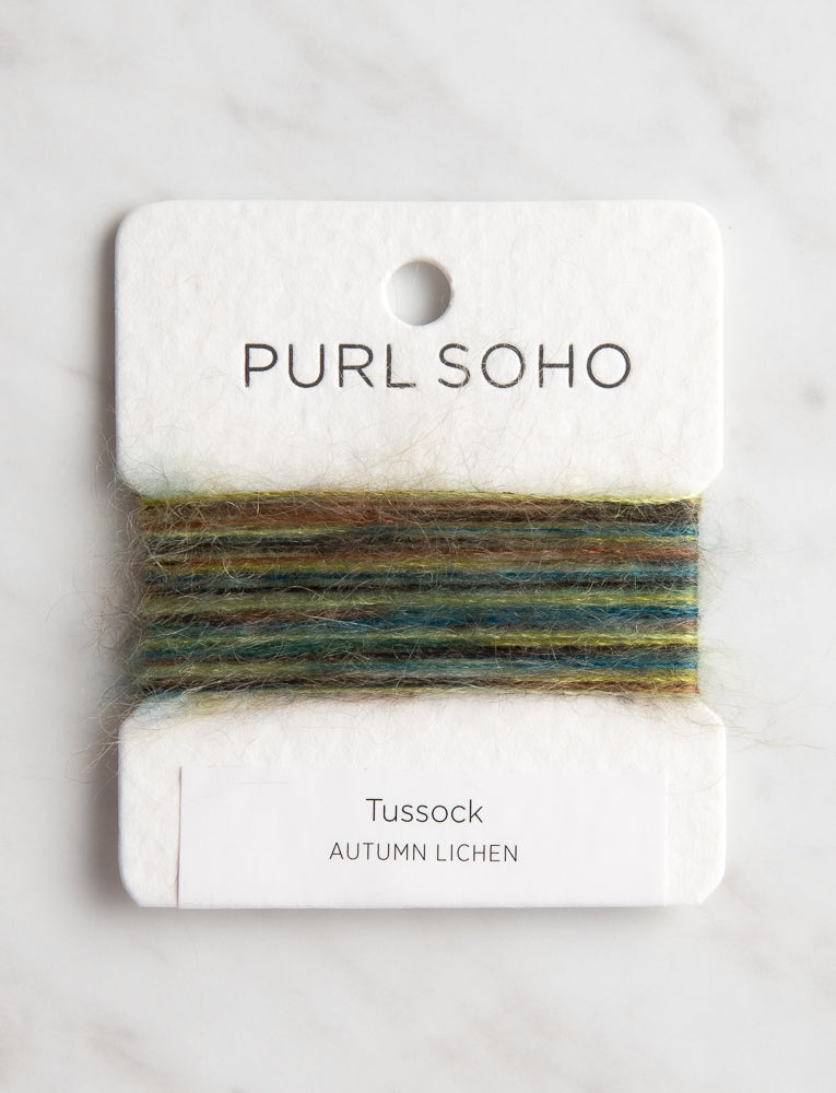 Tussock Color Cards, Autumn Lichen