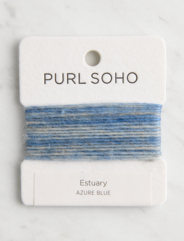 Estuary Color Cards, Azure Blue