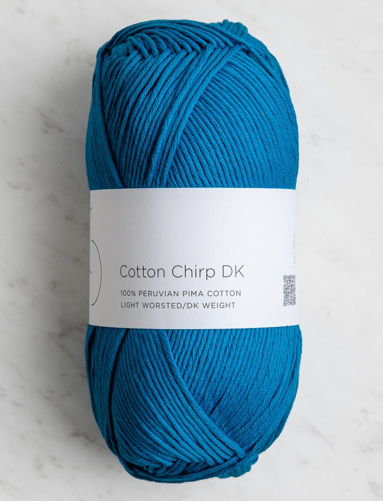 Cotton Chirp DK, 100-Gram Balls, Azure Sea