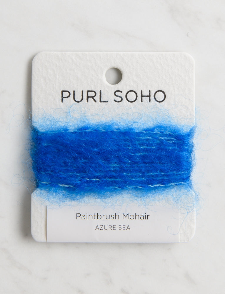 Paintbrush Mohair Color Cards, Azure Sea