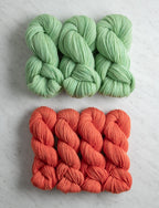 Double Knit Blanket Bundle, Baby Mint + Weathered Barn, Crib