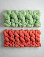 Double Knit Blanket Bundle, Baby Mint + Weathered Barn, Throw