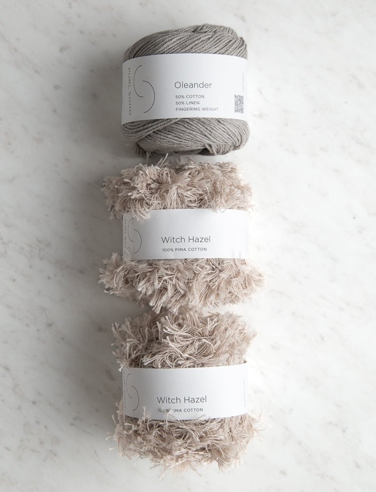 Little Nest Pouch Bundle, Beach Pebble + Putty Gray