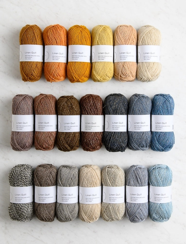 Linen Quill Minis, 20-Color Bundle, Beach Walk