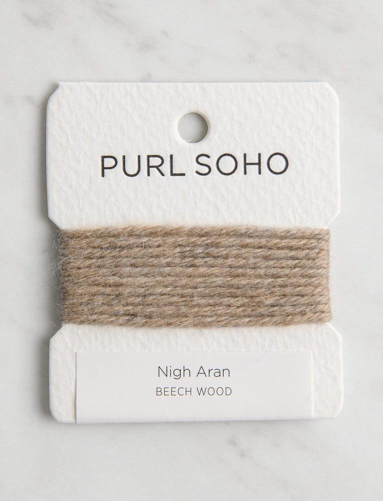 Nigh Aran Color Cards, Beech Wood