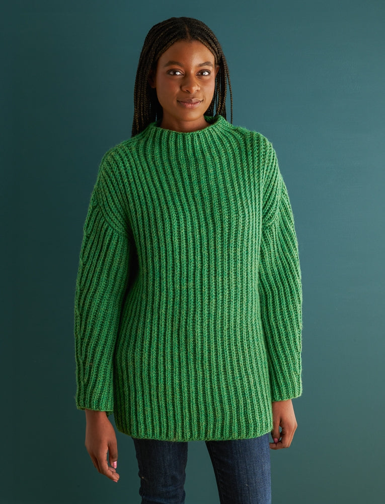 Big Brioche Turtleneck Pattern