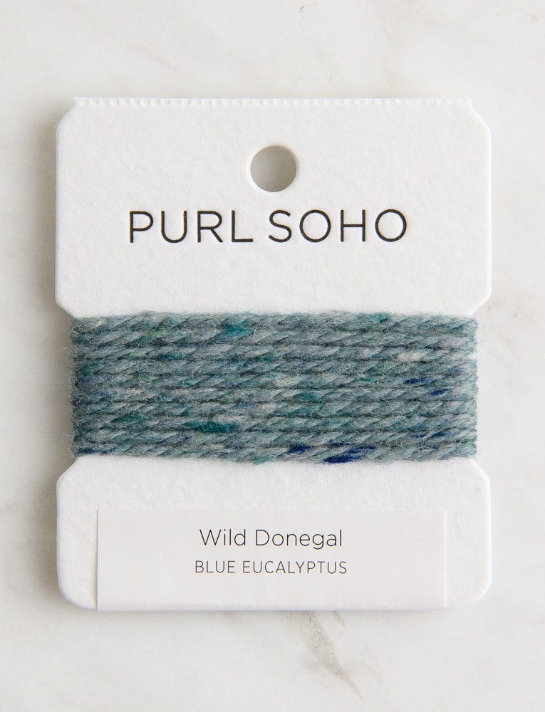 Wild Donegal Color Cards, Blue Eucalyptus
