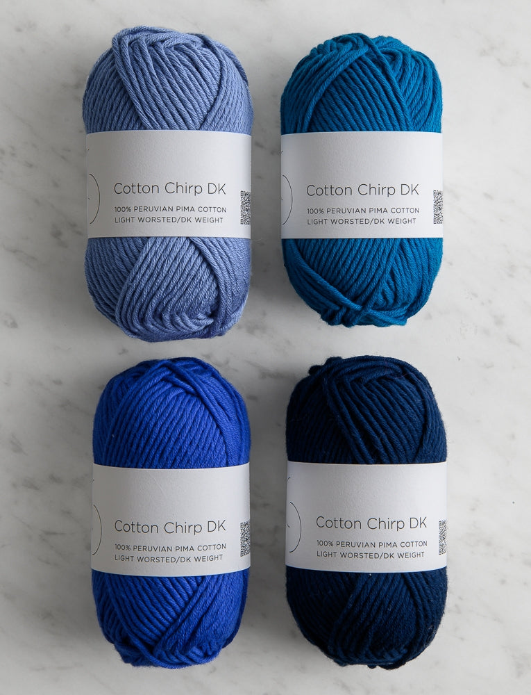 Cotton Chirp DK Minis, Blue Jay