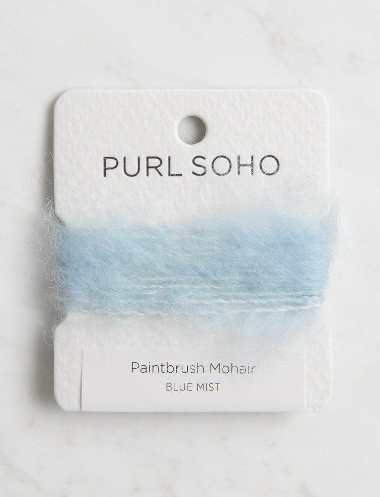 Paintbrush Mohair Color Cards, Blue Mist