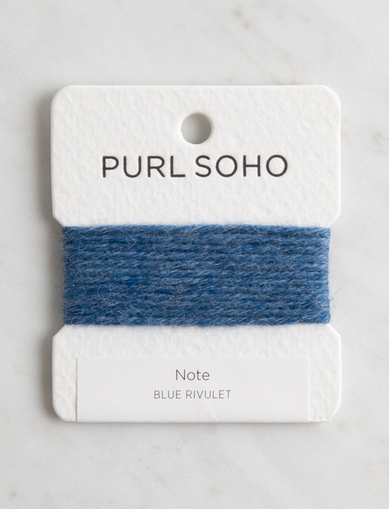 Note Color Cards, Blue Rivulet