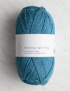 Knitting Yarn Fine, Blue Topaz