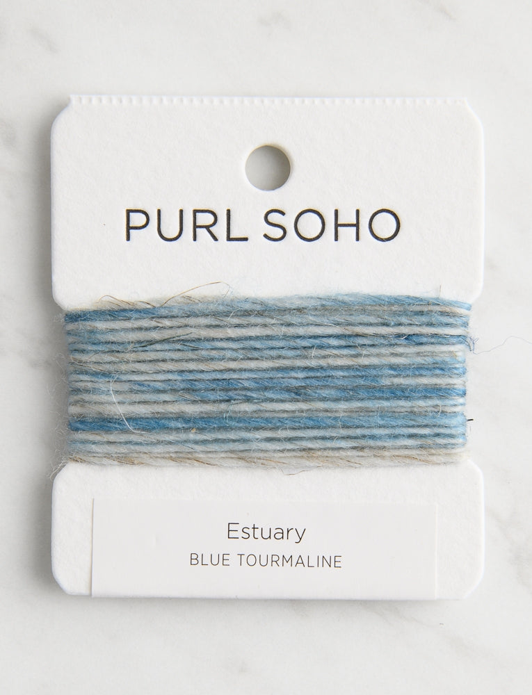 Estuary Color Cards, Blue Tourmaline
