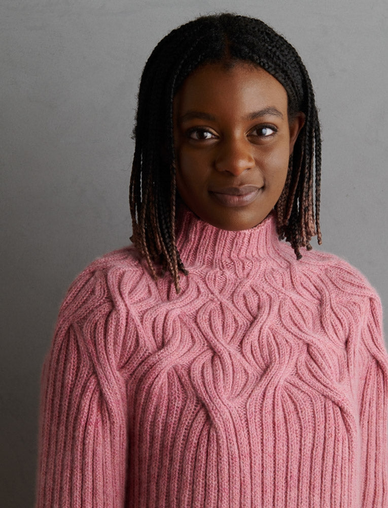 Purl Soho Botanical Yoke Pullover Pattern, pdf
