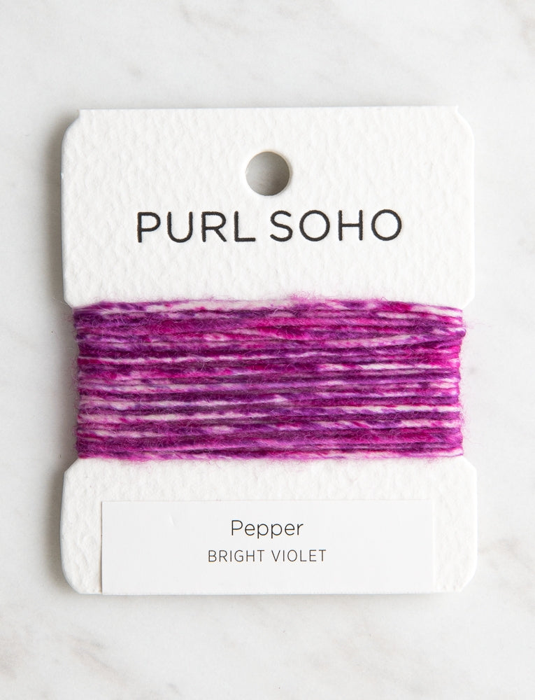 Pepper Color Cards, Bright Violet