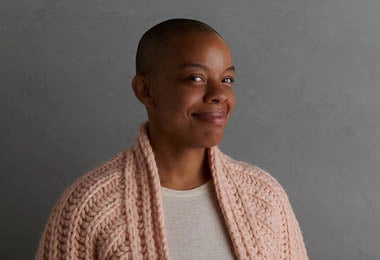 Brandi Cheyenne Harper For Purl Soho: Brioche Bomber Cardigan