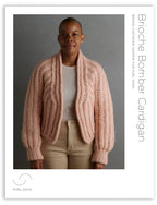 Brioche Bomber Cardigan Pattern Download