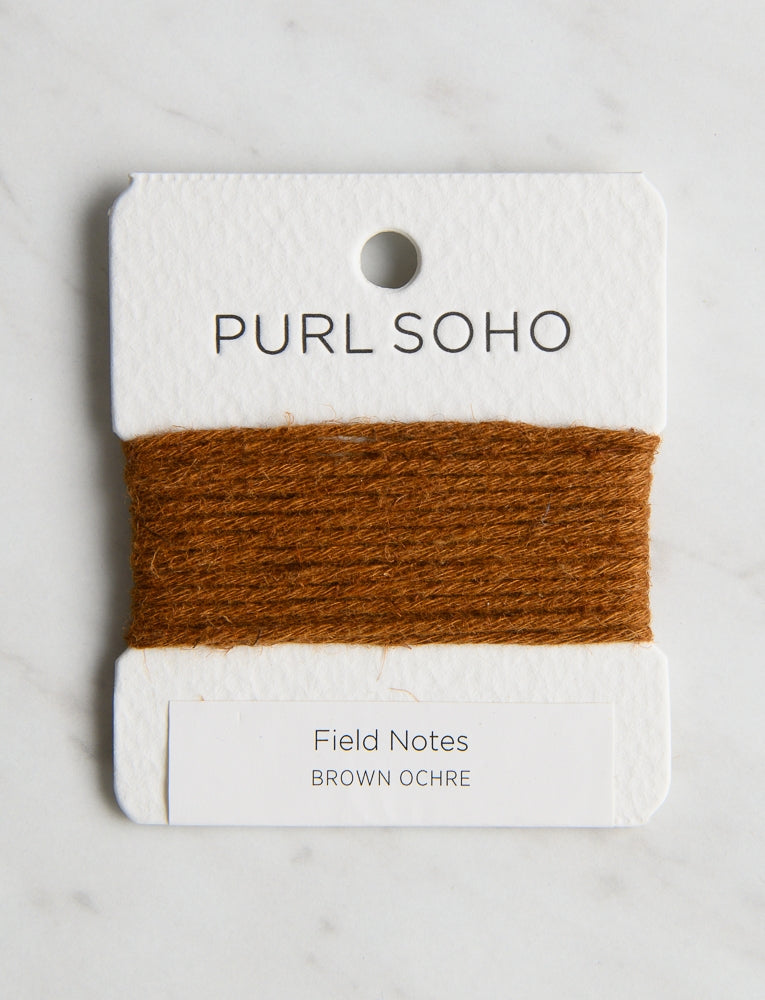 Field Notes Color Cards, Brown Ochre