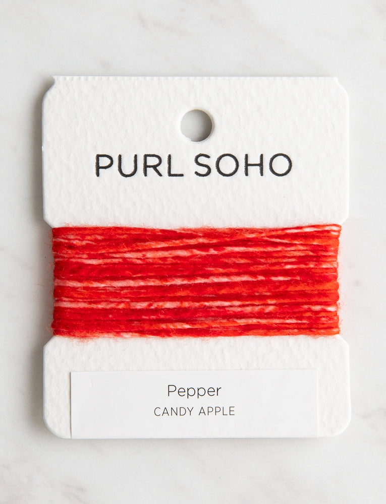Pepper Color Cards, Candy Apple