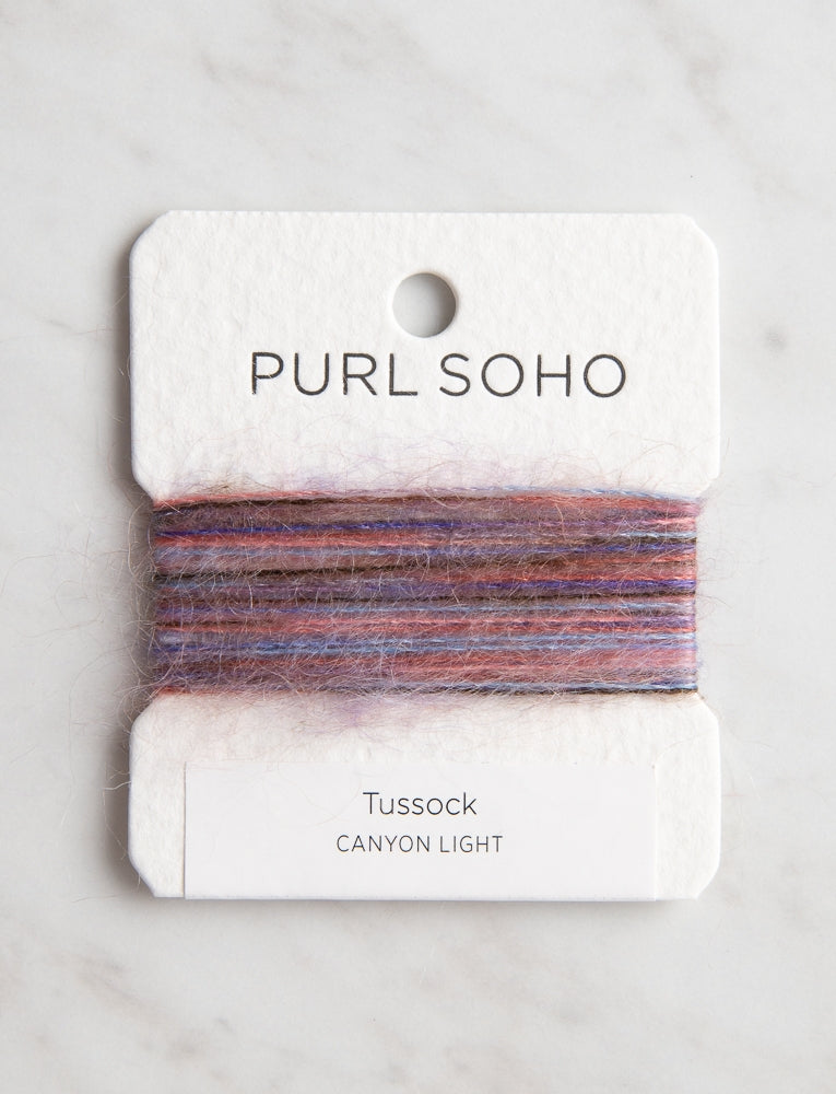Tussock Color Cards, Canyon Light