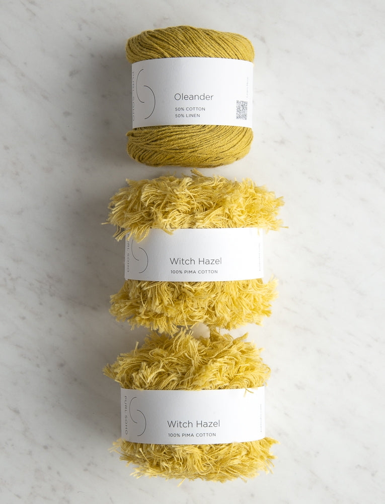 Little Nest Pouch Bundle, Chamomile Yellow + Dijon Yellow
