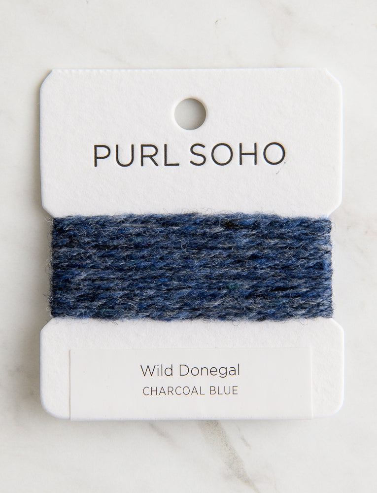 Wild Donegal Color Cards, Charcoal Blue