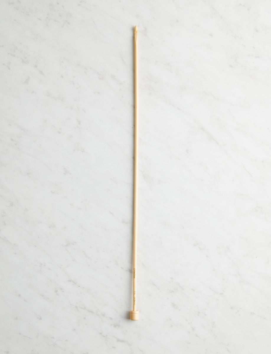 Bamboo Tunisian Hook, US F (3.75 mm)