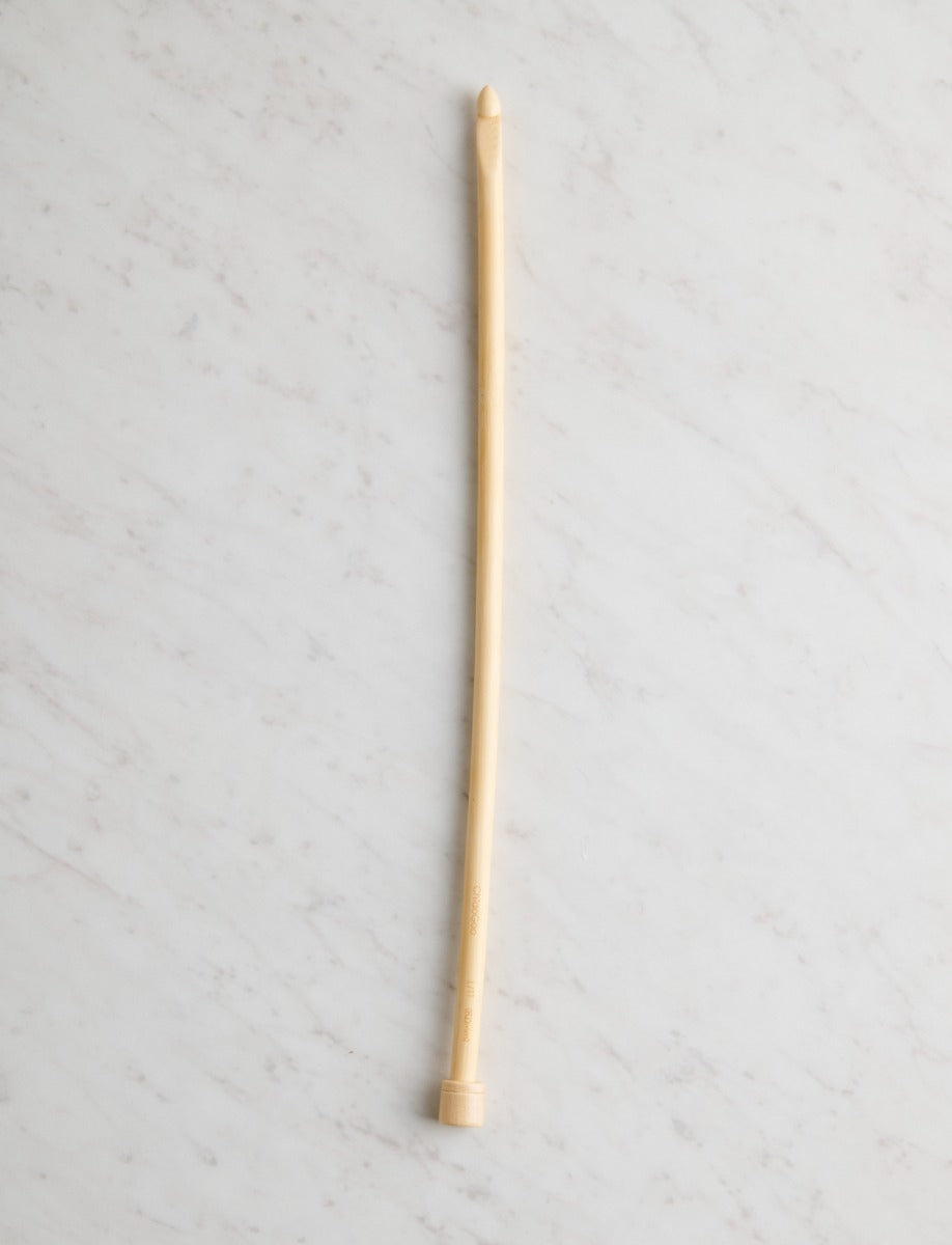 Bamboo Tunisian Hook, US L (8 mm)