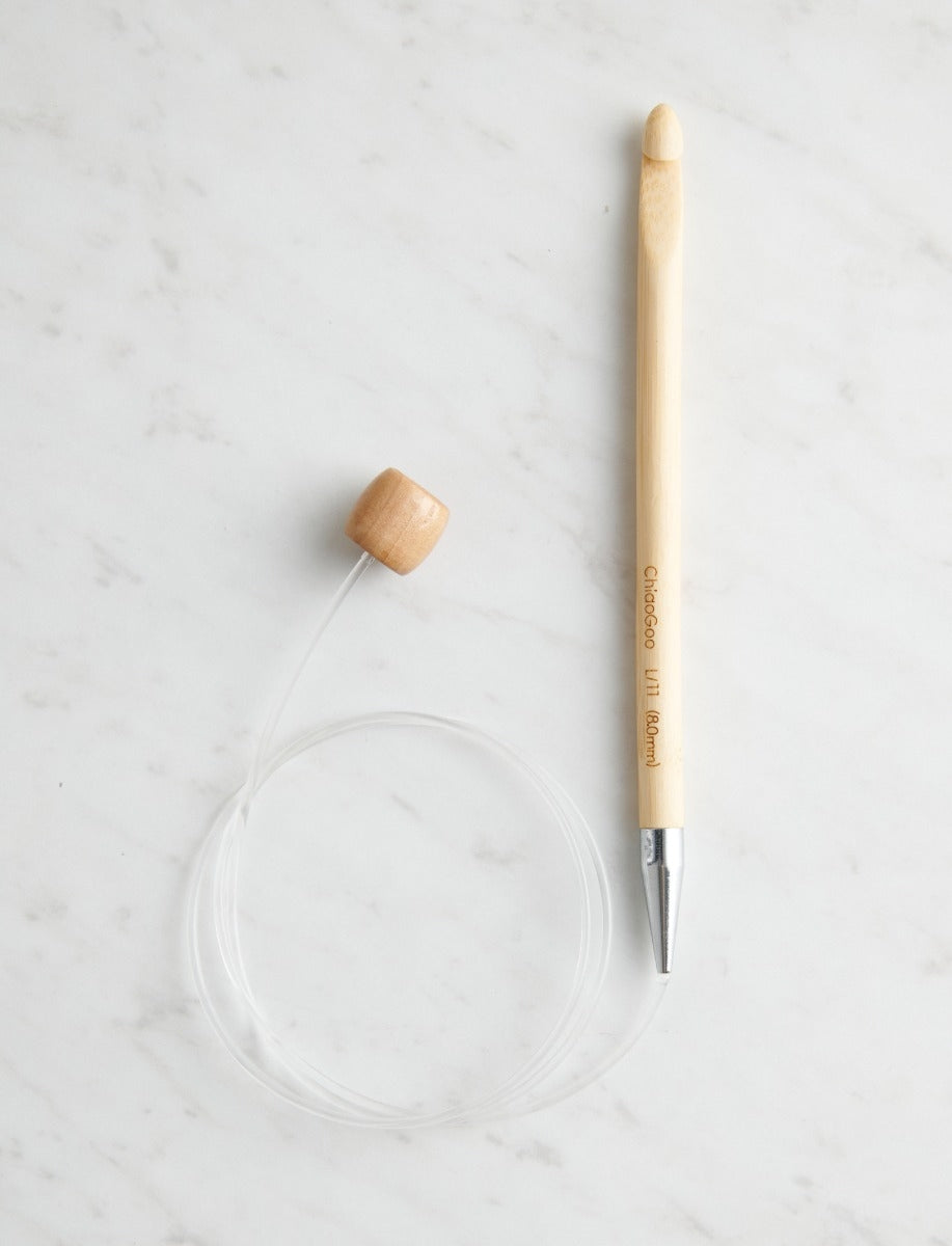 Flexible Tunisian Hook, US L (8 mm)