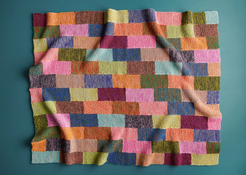 Color Brick Road Blanket