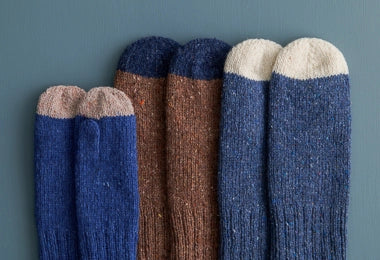 Color Tip Mittens