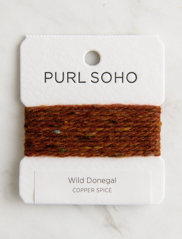 Wild Donegal Color Cards, Copper Spice