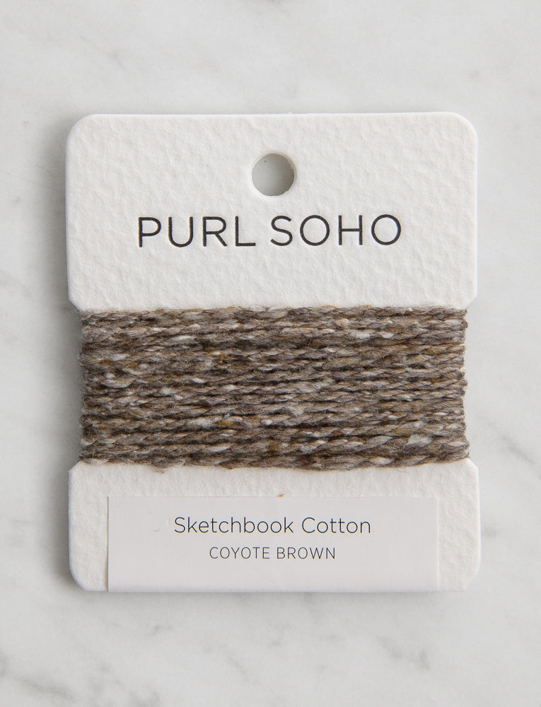 Sketchbook Cotton Color Cards, Coyote Brown